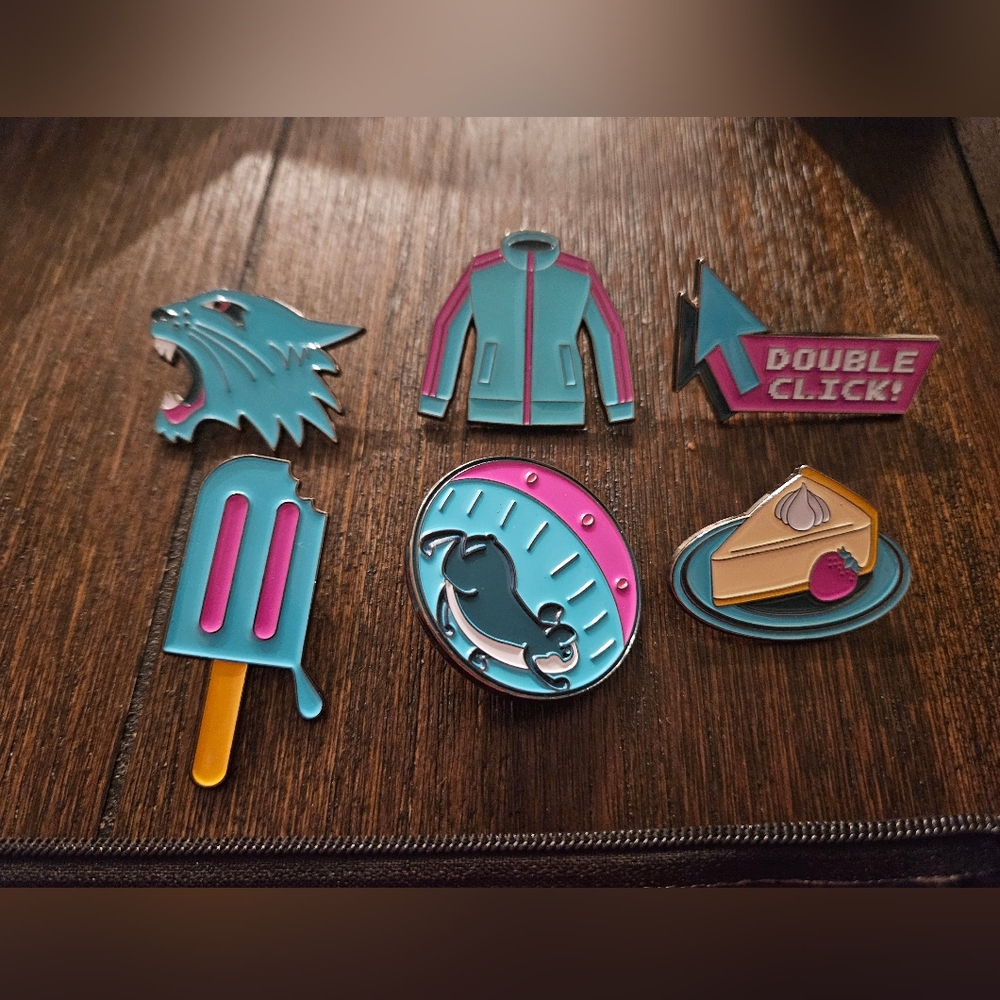 Disney Throwback 6 Pack Of Pin Set